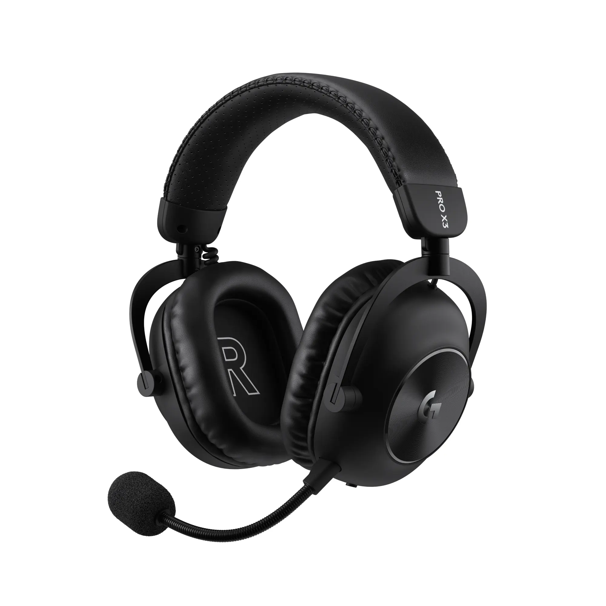 Logitech G PRO X3 LIGHTSPEED Wireless Gaming Headset: 48 kHz Mic, 50mm Graphene Drivers, 7.1 Surround, Bluetooth/USB/3.5 mm Aux, for PC, PS5, PS4