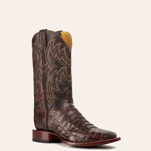 Cavender's Men's Chocolate and Cigar  Cowboy Boot