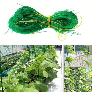 2-Pack Climbing Plant Garden Trellis Net, 90cm X 180cm, Flexible, Durable Support Frame for Vines, Cucumbers, Grapes, Easy Installation, Rope Included, Grow