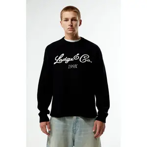 Pacsun Men's Lodge Ribbed Knit Crew Neck Sweater