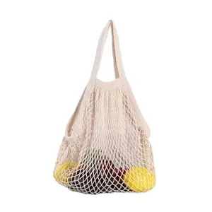 4 Pack Reusable Mesh Produce Bags, Machine Washable Portable Fruit Veggie Storage Pouches, Eco-Friendly Breathable Handheld Totes, Durable Organizer Bags for Grocery Market Farmers & Sustainable Shoppers