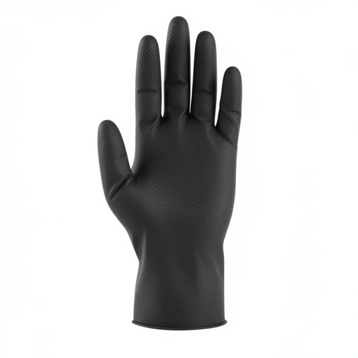 Kleenguard Black Fully Textured Nitrile Cleaning Gloves - Nitrile Material, Ambidextrous, Kraken Grip, Finger Protection, Extra Large, 90 Count, for Home Care Supplies, Employees Use, Finger Protection Cleaning Gloves