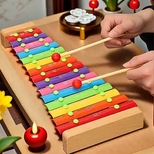 Orff Percussion Instrument Bellwood Percussion Hand Percussion Instrument for Children Students Educational Early Learning Music Practice key thumb piano electronic drum