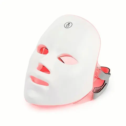 USB Rechargeable, 7 Colors LED Beauty Mask for Home Skin Care Rechargeable Facial Mask