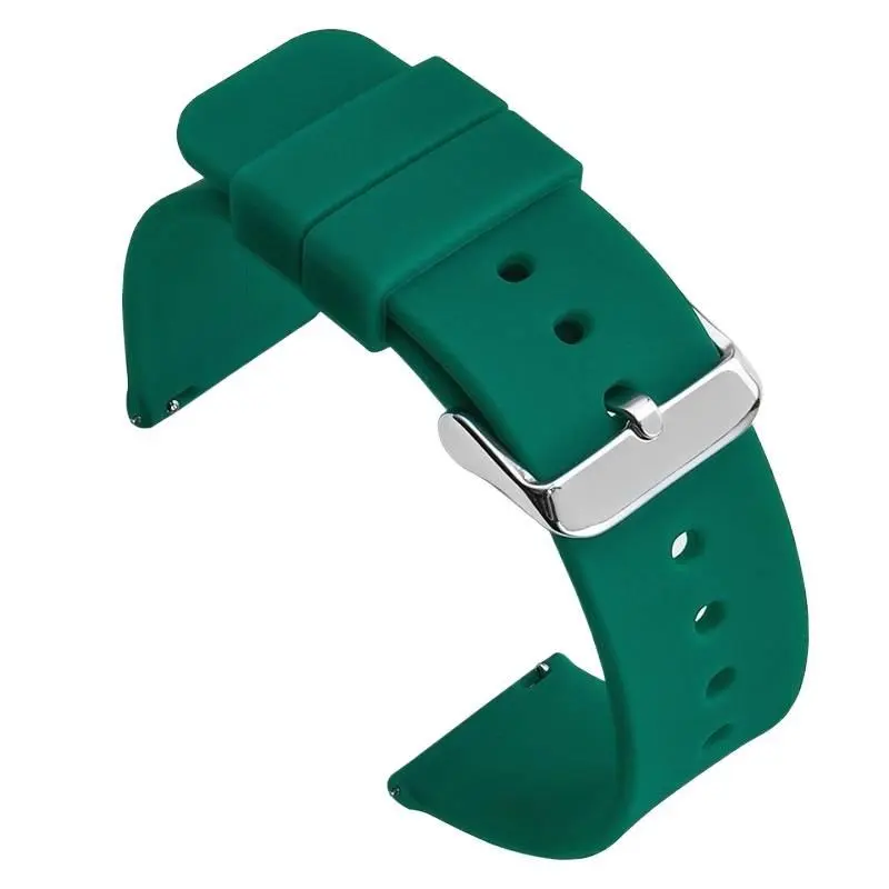 Dark Green-Silver Buckle (Quick Release Switch + T