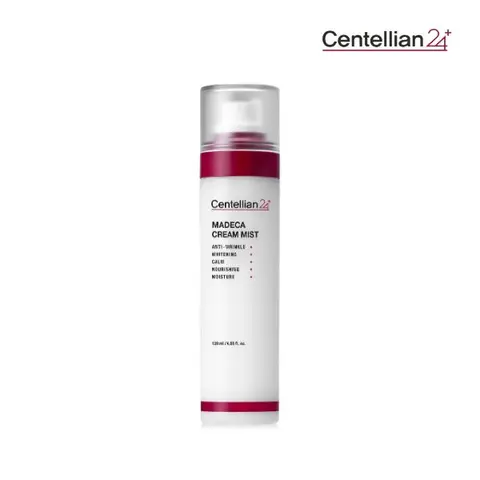 [NEW] [Centellian24] Madeca Cream Mist | Ultra-Hydrating & Nourishing Face Spray | 86% Centella Asiatica & Alaskan Glacial Water | Satiny Smooth Skin Without Added Shine | Hypoallergenic Fine Mist | 120ml (4.05fl oz) | Korean Skincare, Moisturizing, Sensi