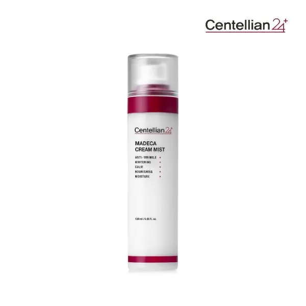 [NEW] [Centellian24] Madeca Cream Mist | Ultra-Hydrating & Nourishing Face Spray | 86% Centella Asiatica & Alaskan Glacial Water | Satiny Smooth Skin Without Added Shine | Hypoallergenic Fine Mist | 120ml (4.05fl oz) | Korean Skincare