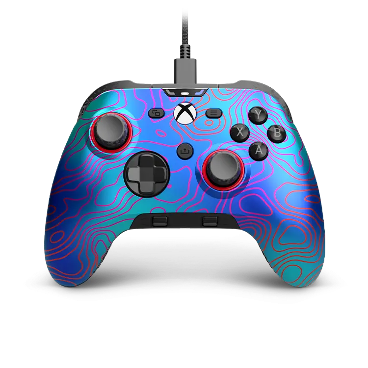 SCUF Valor Wired XBOX Controller (Energon) | 4 Customizable Rear Paddles, Endurance Hall Effect Thumbsticks, Audio Control System