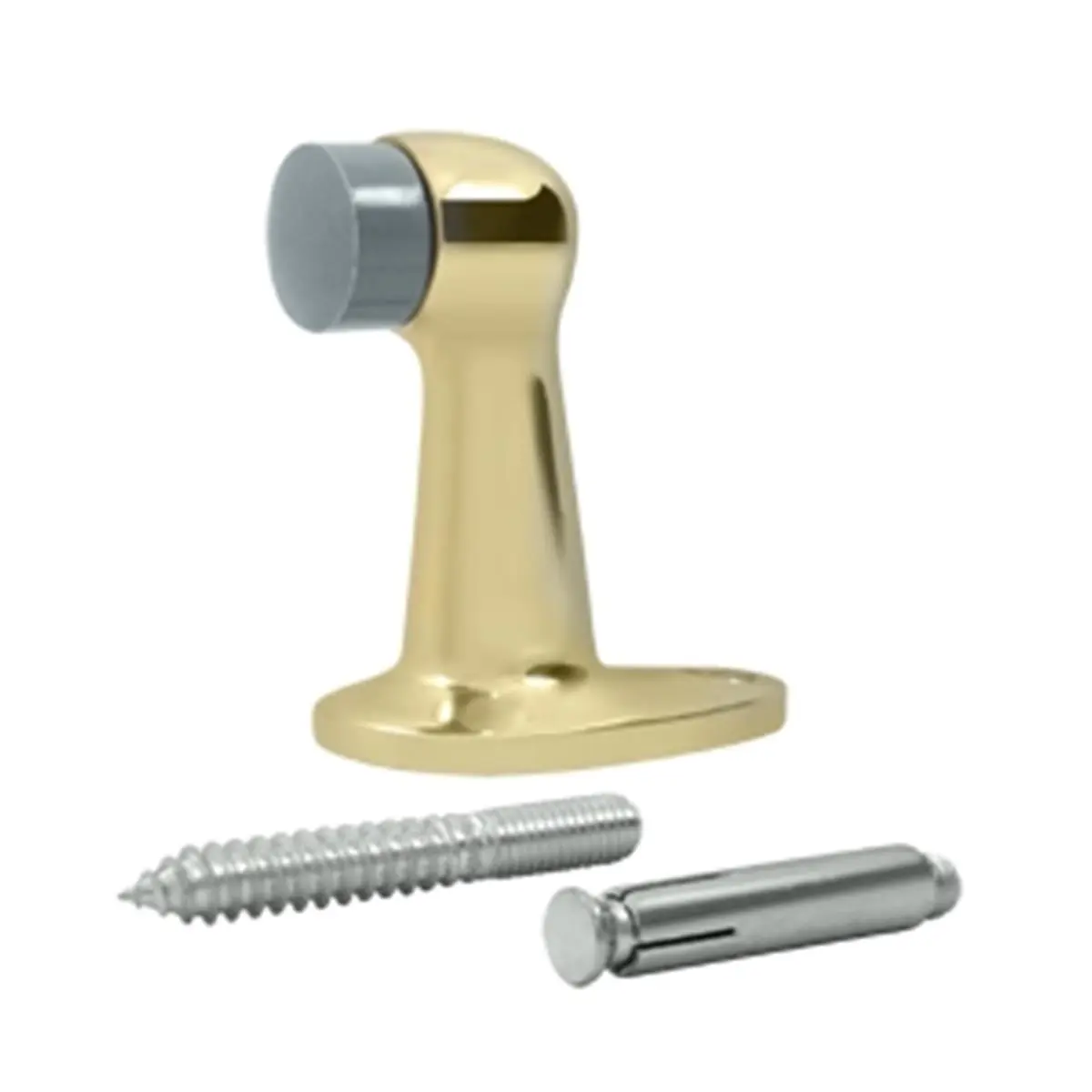 Deltana FDB278U3 2.87 in. Floor Door Bumper, Bright
