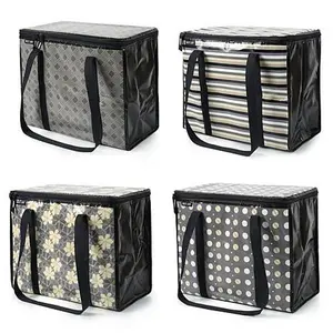 West Loop 4-Pack Insulated Leak-Proof Super Shoppers