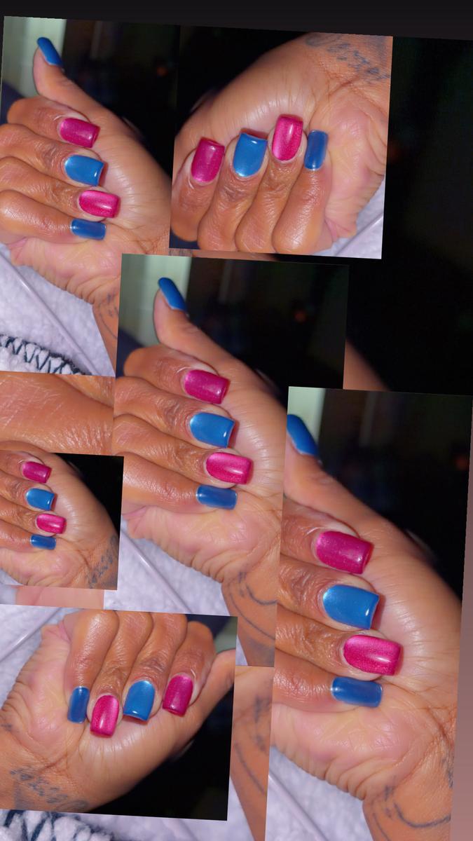 Item: Galaxy Aurora S Squoval [Nail Tips Only]