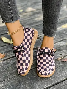 Women's New All-Season Casual Shoes Breathable Ultra-Light Commuter Sneakers, Outdoor Boat Shoes for Walking Hiking Driving Running, Slip On Style