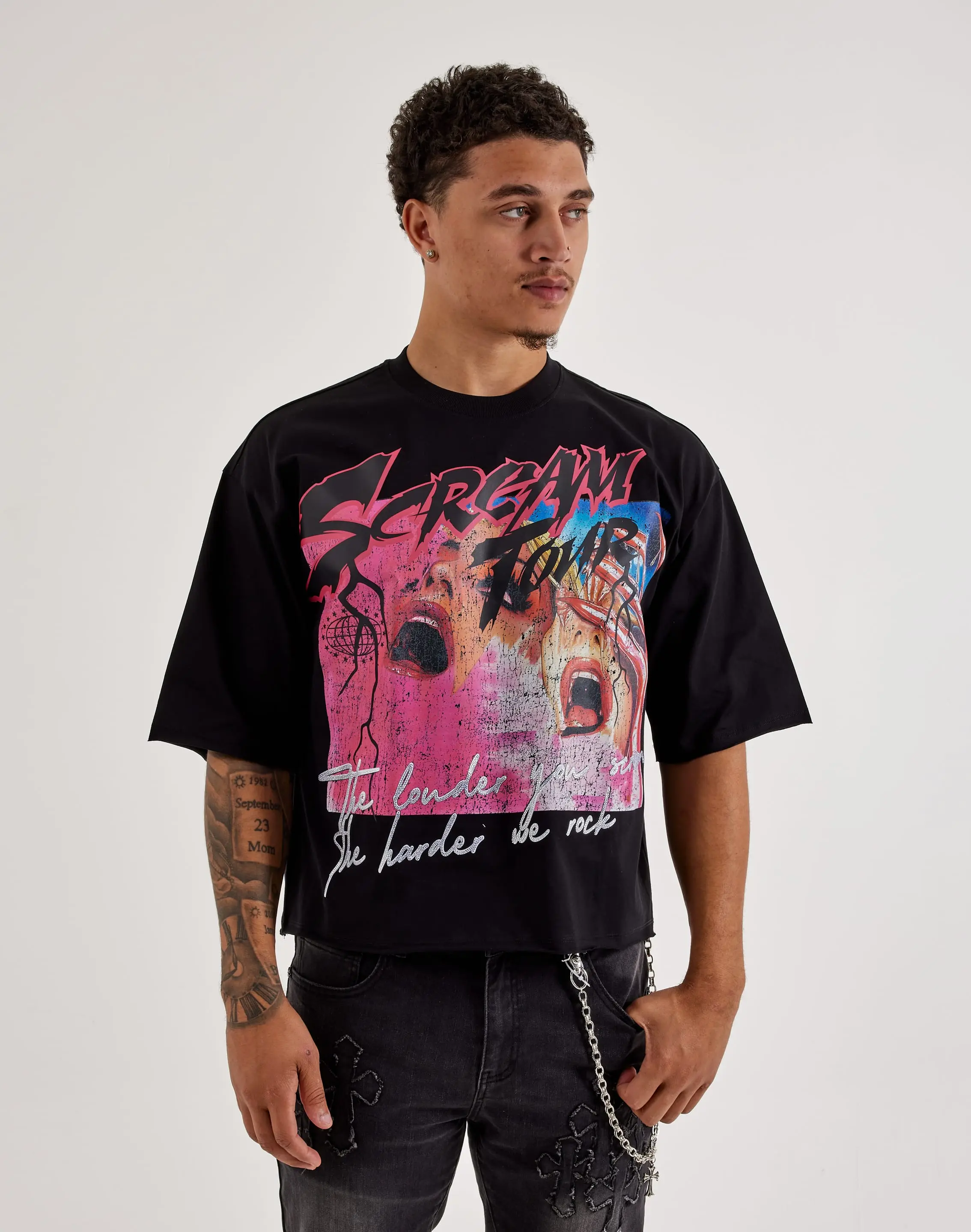 Mens Roku Studio Scream Tour Tee