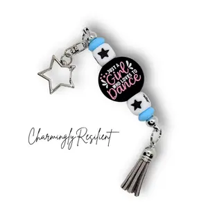 CharminglyResilient Dance Bag Charm