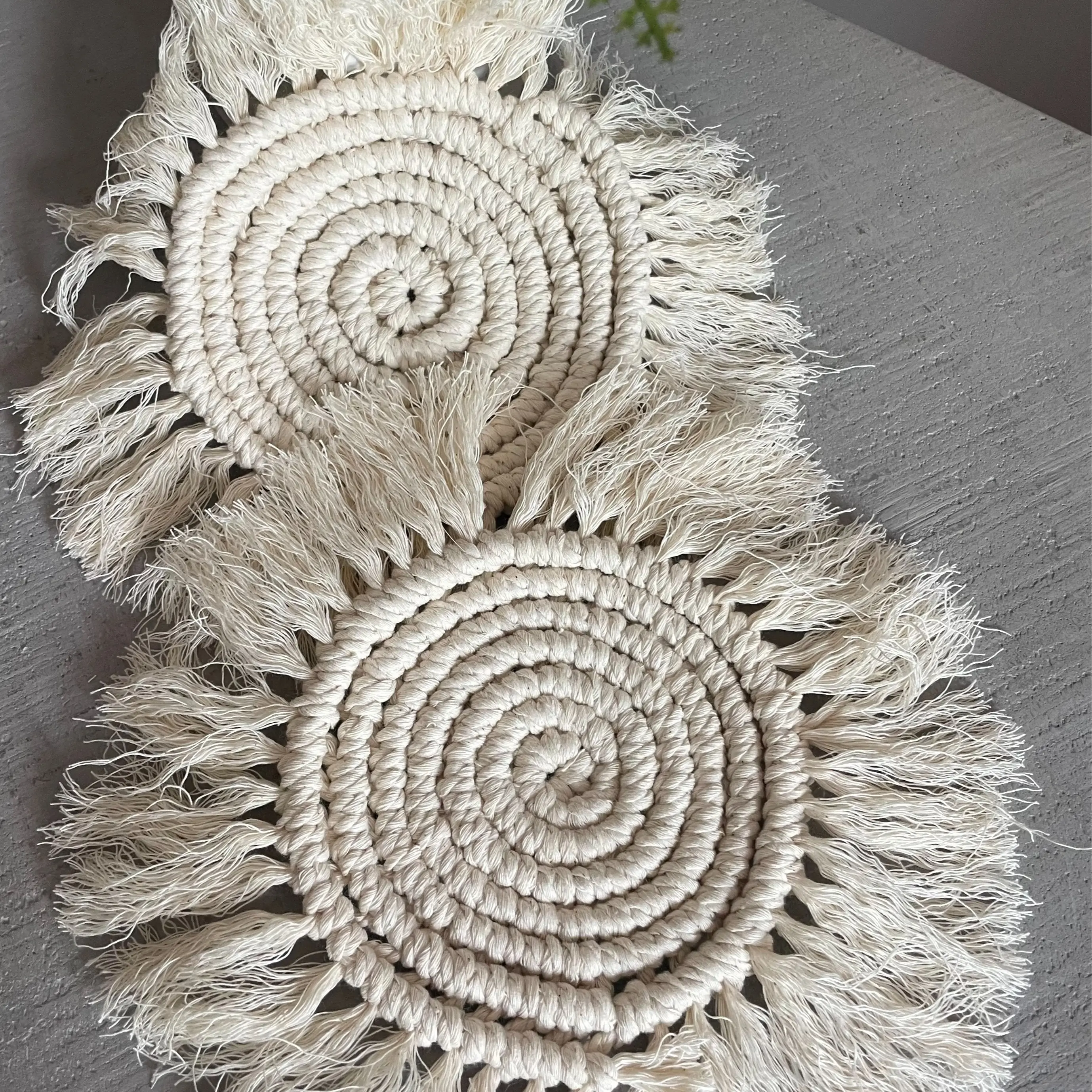 Macrame Coasters Macrame Coasters