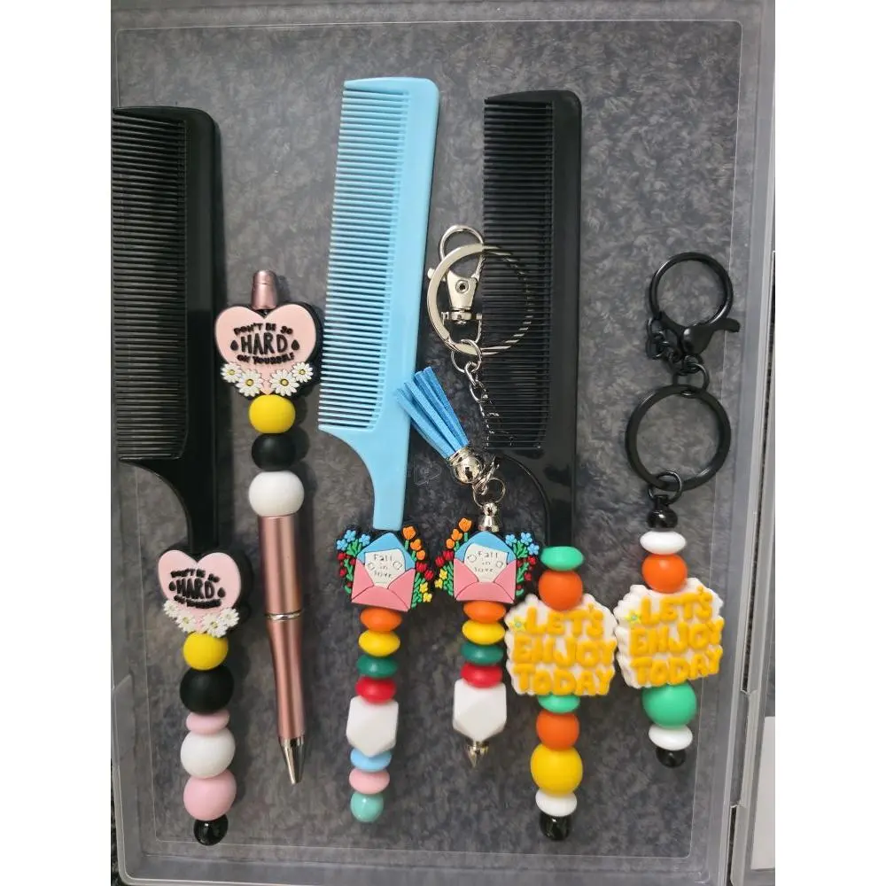 Customized Comb Set with Matching Keyring or Pen - 3 Sets Available - $13 Each - Accessory