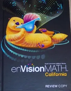 USED Book - enVision Math California 3 Hardcover (3 grade) by Randall Charles (Hardcover) - english