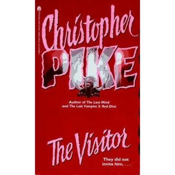 Used Fiction Novel - The Visitor by Christopher Pike, English Literature Book, Paperback Softcover, Fiction Books, Very Good