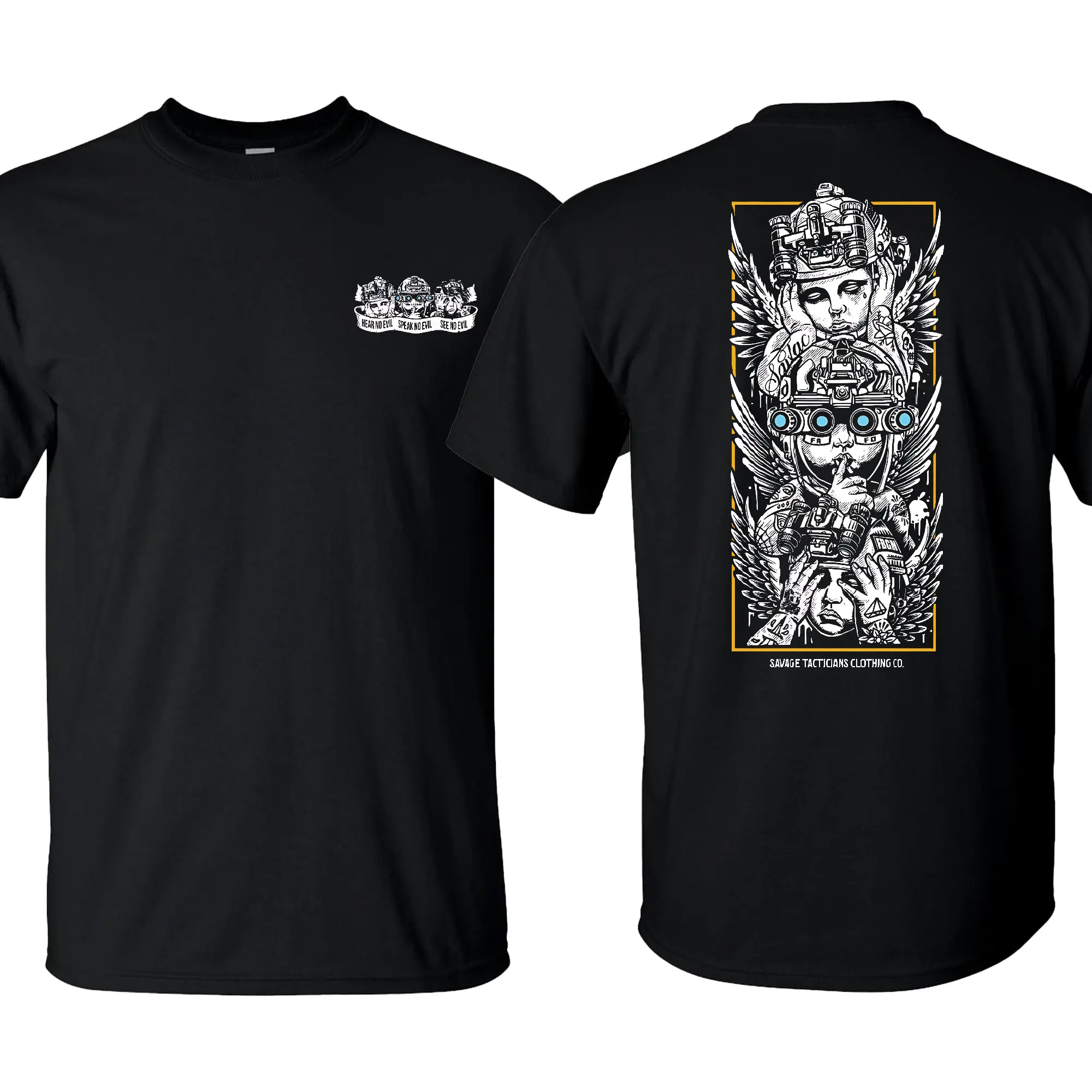 TLXT Proverbial Maxim Shirt Unisex Short Sleeve, Casual 100% Cotton, Army Military Menswear, Gun Shirt Tactical Gear, Good Graphic Shirt, Made In USA.