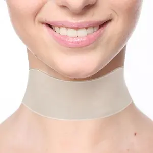 Reusable Silicone Neck Patch, Invisible Transparent Skin Tightening, Anti-Irritation, Washable Comfort, Non-Electric Neck Support