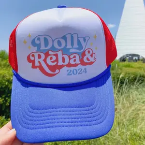 Custom Trucker Foam Hats - message to customize: font, phrase, image, etc.