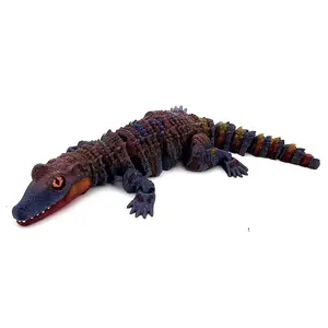 Prospect 3D - 3D Printed Alligator Figurine – 9.5" Long - Great Reptile Land