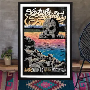 August 8 2024 Dillon Amphitheater Dillon, CO Slightly Stoopid Poster