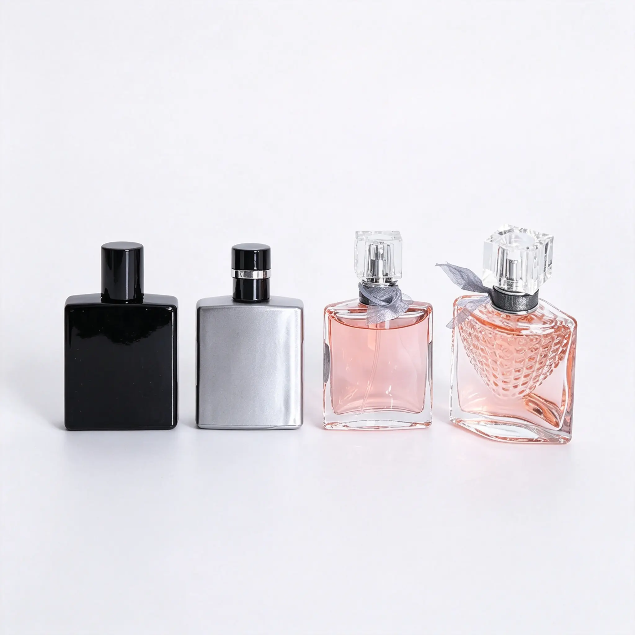 Unisex Portable Perfume Bottles - 4 x 30ml Individual Containers, Ideal for Daily Use and Travel (Beauty & Personal Care Fragrance Accessory)