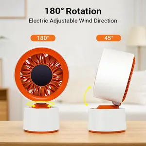 2026 Edition Desktop Emoji Loop Fan – Dual Airflow Channels, Auto Oscillation, Ultra-Long Battery Life. The Ultimate Turbo Cooling Essential for Dorms & Offices, Powered by an AI Smart Chip.