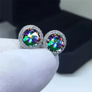 Yayi Jewelry Minimalist Birthstone Multi-Style Earrings with Removable Zirconia - Fashionable Classic Hook/Hoop/Clip Styles, Valentine's Day Gift, Unisex Daily Casual Accessories