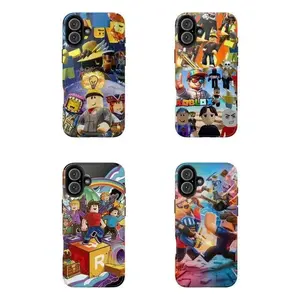 Cool Metaverse Roblox Video Game Avatar Gamer Graphic Art Phone Case Protection, Shockproof For IPhone 17-12, Pro Max, Pro Plus, and Samsung S25 24 23 Safety Case