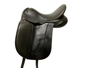 Frank Baines Horse Riding Dressage Saddle - Equine Inspired Aries de Haute, 16.5 M