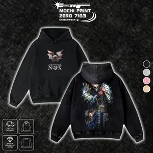 Night Lords Warhammer 40K Ave Dominus Nox Graphic T-shirt Chaos Space Marine Crewneck Sweatshirt Hoodie Tank Top Streetwear 100% Cotton Oversized 40K Fan Gift Heavyweight Aesthetic Washed Print Unisex Top Dark Grimdark Design