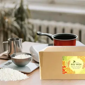 20LB flake soy wax DIY handmade raw materials, high-quality soy wax aroma candle wax, mild aroma, no irritation, can be used to make candles, aroma candles, DIY wax, suitable for adults, beginners, teenagers, can microwave heating soy wax.