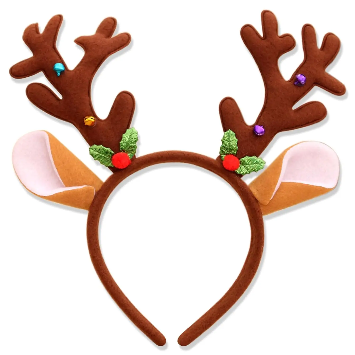 Christmas Headband Reindeer  Headbands Christmas Hair Bands for Women Holiday Party