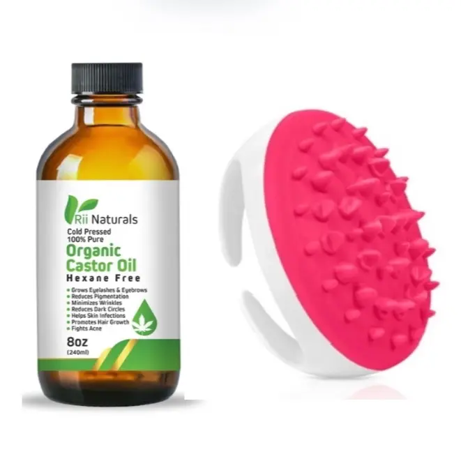 Rii Naturals Organic Castor oil and Cellulite Body Scrubber