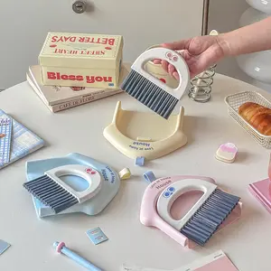 Cute Little Broom and Dustpan Set for Kids, Durable Plastic Design, Perfect for Cleaning & Playtime, Ideal Gift for Toddlers