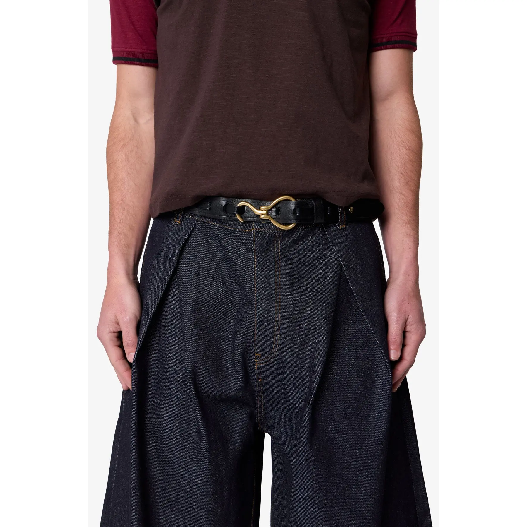 mnml Western Hook Belt - Black