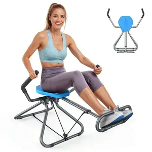 2025 Ab Machine, All In One Ab Trainer For Core, Balance Workout And Inversion Therapy, Easy Setup & Foldable Ab Crunch Machine,300 LBS Loading Capacity Abswing Sit Up Exercise Equipment At Home Gym
