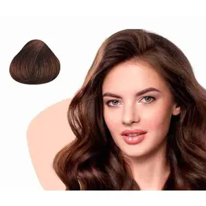 Voglia Dark Blonde Golden Mahogany Hair Dye 6.35, Haircare Cream with Moisturizing Formula and Full Saturation Color