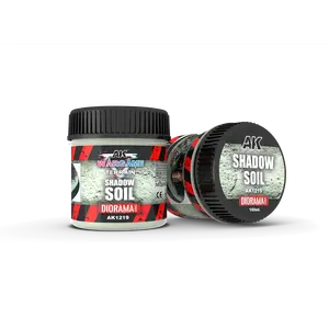 AK Interactive Wargame Battle Ground Terrains Shadow Soil - 100ml (Acrylic)