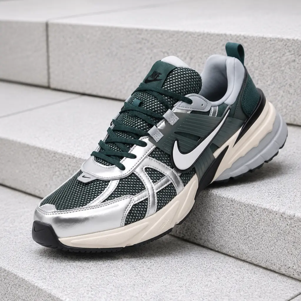 Nike V2K Run Vintage Green Men's Fashion Sneaker New
