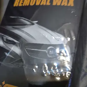 NUAN Premium Car Scratch Removal Wax 2026 Scratch Repair Kit with Polishing Paste & Wipe for All Paint Colors Car Detailing Products Black & White Wax