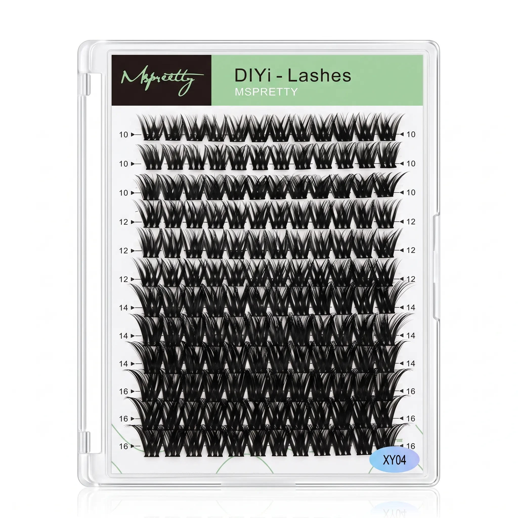 Ultra-Thin Transparent Band Volume fluffy volume eyelash extension