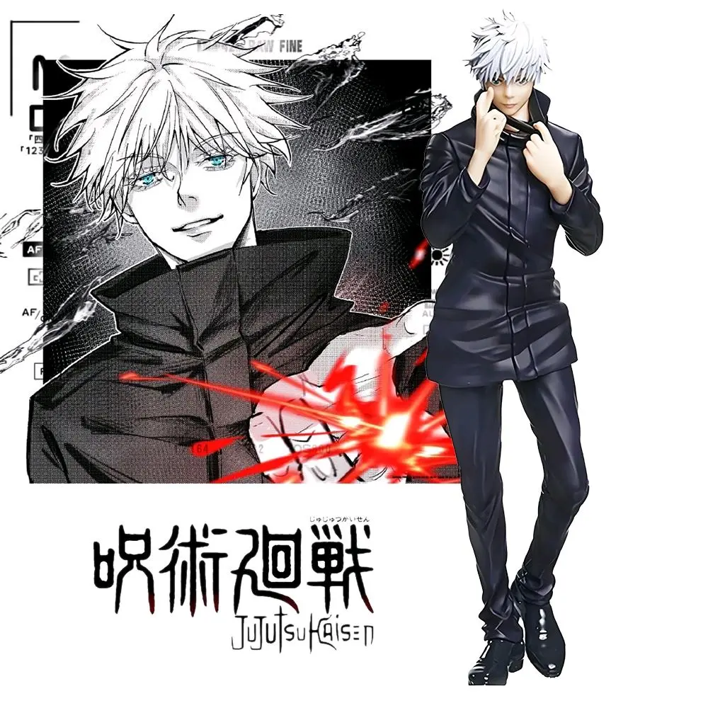 7.09in Jujutsu Kaisen Gojo Satoru Collectible Figure, Unisex Action Toy for Display, Unique Gifts for Birthdays, Fans’ Collection Model