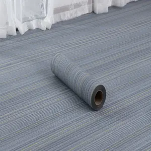 Vintage Floral PVC Floor Stickers, Waterproof and Moisture-Resistant, 2.8m Print, Indoor Decoration, Ethylene Base Flooring