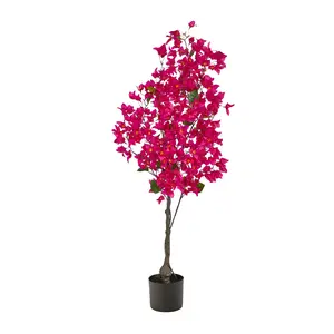 Nearly Natural 4' Bougainvillea Artificial Tree