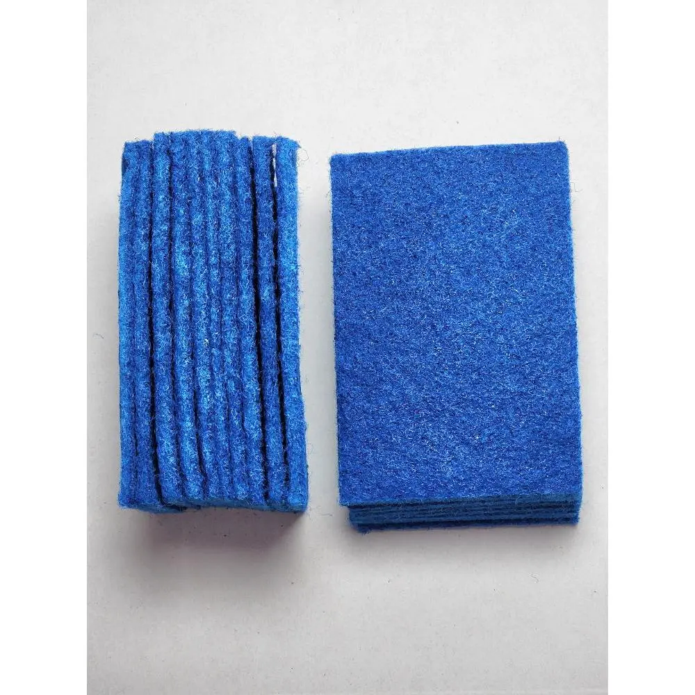 Non Scratch Scrubbing Pad Set of 20 Ideal for Window Tinting Blue Cleaning sponge