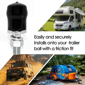 6-Pack Trailer Hitch Ball Covers, 1-7/8",2",2-5/16" Towing Ball Dustproof Antirust Protective Caps, fit SUV Trucks RV Boat Caravan Trailer Ball & More Accessories