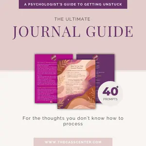 Guided Mental Wellness Journal Bundle | Therapist-Created Self Reflection & Healing Workbook